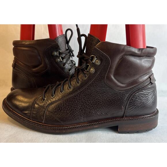 Johnston Murphy J&M 1850 Men\'s Ankle Boots dark Brown Leather Mens Size 10.5 M main image 11